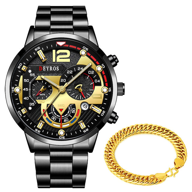 Relógio DUSPORT Premium Exclusivo | + Pulseira Dourada GRÁTIS