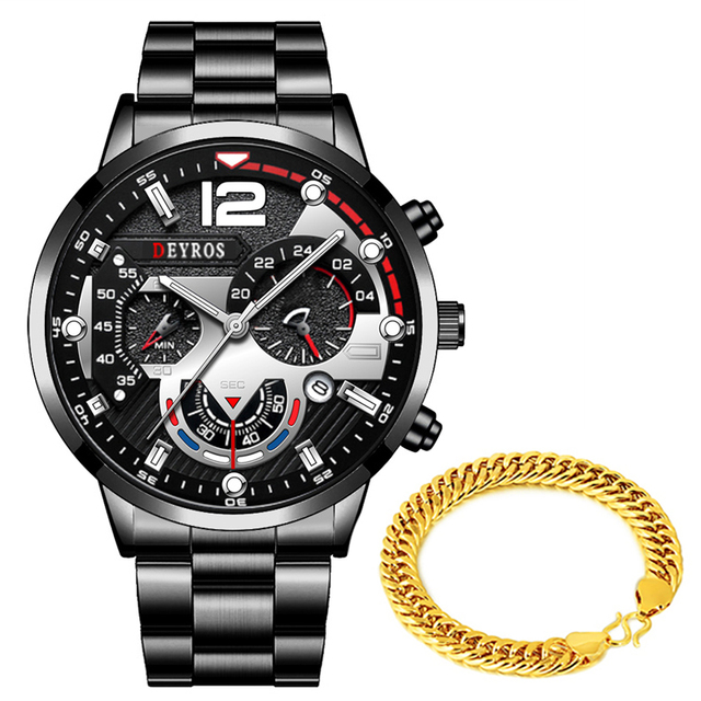 Relógio DUSPORT Premium Exclusivo | + Pulseira Dourada GRÁTIS