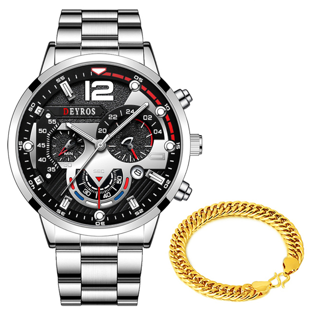 Relógio DUSPORT Premium Exclusivo | + Pulseira Dourada GRÁTIS