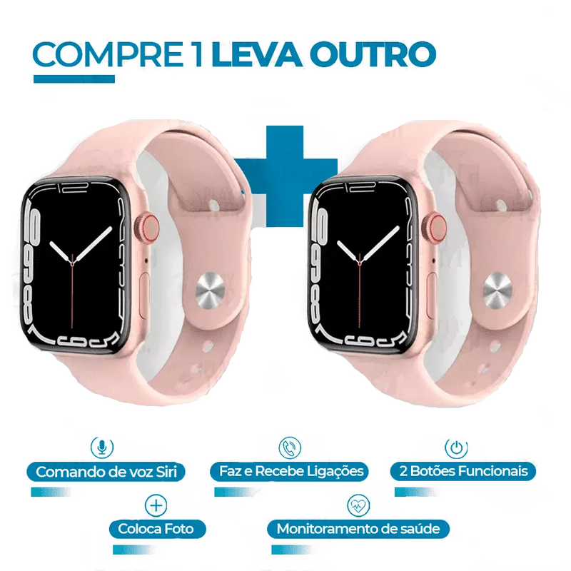 Relógio Inteligente IWO 15 SERIES 7 - COMPRE 1 LEVE 2 [LANÇAMENTO 2023]