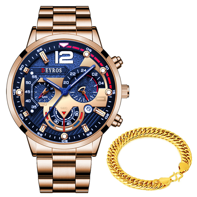 Relógio DUSPORT Premium Exclusivo | + Pulseira Dourada GRÁTIS