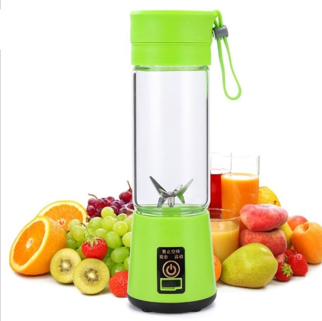 Mini Liquidificador Portátil Juicer USB 380ml - Choque Criativo