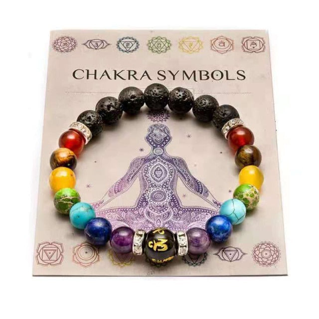 Pulseira 7 Chakra™ - Choque Criativo