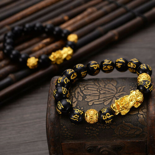 Pulseira Obsidiana Feng Shui - Choque Criativo