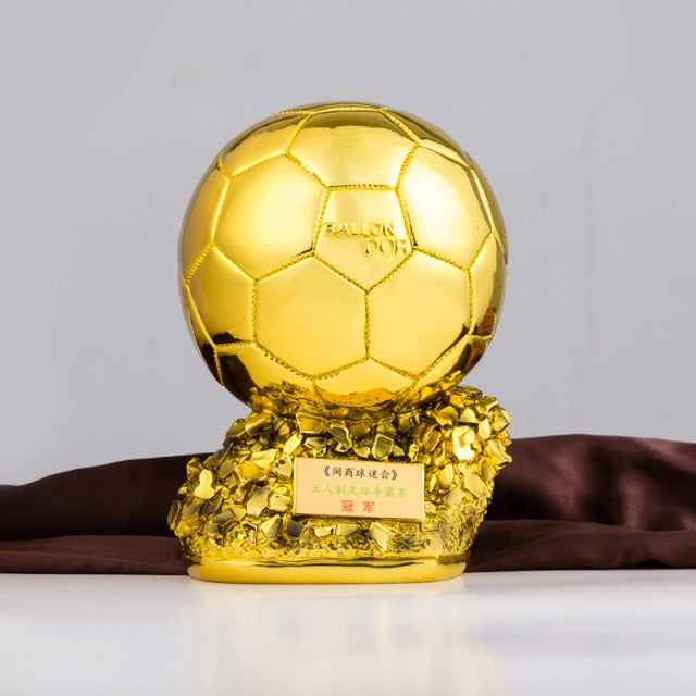 Replica Troféu Copa do Mundo é Bola de Ouro - Choque Criativo