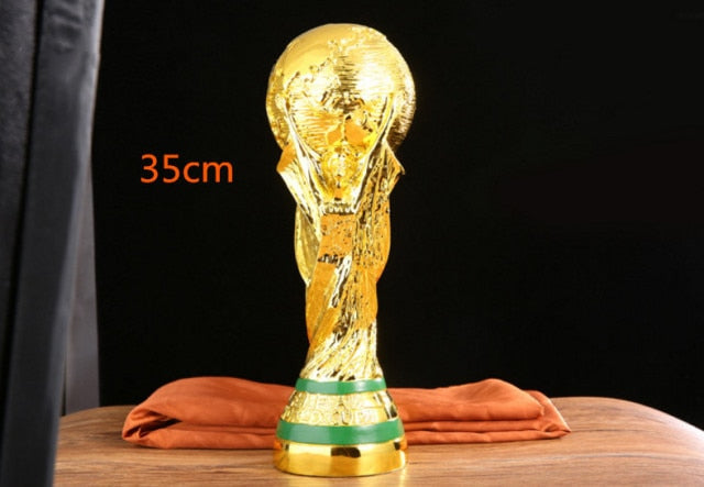 Replica Troféu Copa do Mundo é Bola de Ouro - Choque Criativo